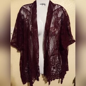 Emerette lace cardigan